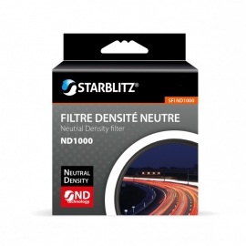 STARBLITZ - Filtre ND 1000 Densité Neutre Fixe Monture SLIM 49mm
