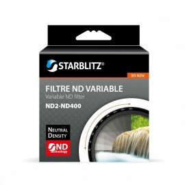STARBLITZ - Filtre à Densité Neutre Variable gradué ND2-ND400 52mm