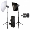 STARBLITZ - Kit studio 2 x 200 watts seconde