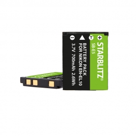 STARBLITZ - Batterie rechargeable compatible Nikon EN-EL10 Lithium-io