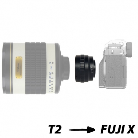STARBLITZ - Bague d'adaptation pour optiques T et boîtiers Fuji X