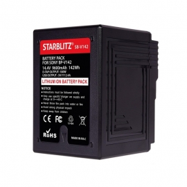 STARBLITZ - SB-V142 Micro Batterie Monture V avec sortie USB et D-TAP