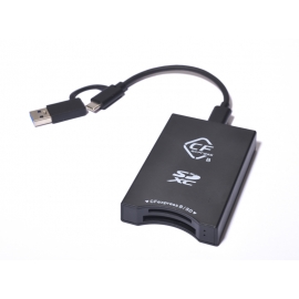 Lecteur de Cartes 2-en-1-CF-Express+SD 4.0 +USB 3.2 Gen 2