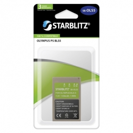 STARBLITZ - Batterie rechargeable compatible Olympus PS BLS5 Lithium-