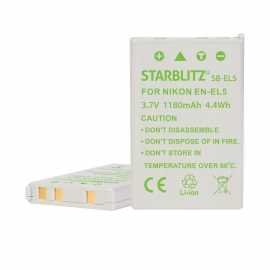 STARBLITZ - Batterie rechargeable compatible Nikon EN-EL5 Lithium-ion