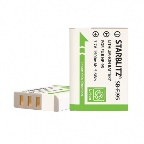 STARBLITZ - Batterie rechargeable compatible Fujifilm NP 95 Lithium-i