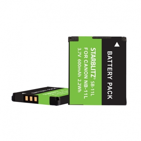 STARBLITZ - Batterie rechargeable compatible Canon NB 11L Lithium-ion