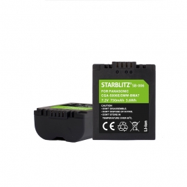 STARBLITZ - Batterie rechargeable compatible Panasonic CGA-S006E /DMW