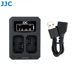 JJC - Chargeur USB pour 2 batteries Sony NP-FW50, JJC B-NPFW50