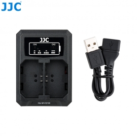 JJC - Chargeur USB pour 2 batteries Sony NP-FZ100, JJC B-NPFZ100