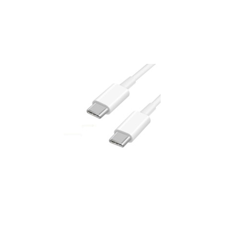 Câble uni blanc 5V x 1m USB-C vers USB-C
