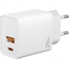 Chargeur mural double 20W USBA + USBC