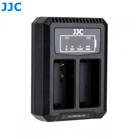 JJC - Chargeur USB pour 2 batteries BLC12