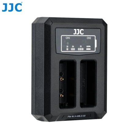 JJC - Chargeur USB pour 2 batteries BLC17