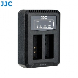 JJC - Chargeur USB pour 2 batteries LP-E12
