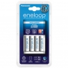 ENELOOP-Chargeur10hBQ-CC51 + 4 PilesAA-NiMh-2000Ah (piles blanches)