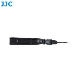 JJC - Sangle poignet longue néoprène à œillet fin - Noir