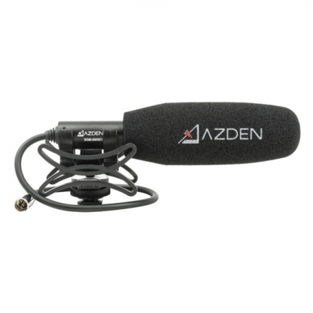 AZDEN - Microphone Compact Pro avec prise mini-XLR