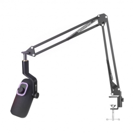 TNB - Pack microphone multi-directionnel RGB, bras articulé