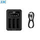 JJC - Chargeur USB pour 3 batteries Ricoh DB120