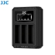JJC - Chargeur USB pour 3 batteries Ricoh DB120