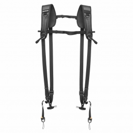 VANGUARD - Sangle PRO 2N1 STRAP double - Noir