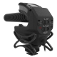AZDEN - Microphone SMX30 Vidéo pro mono/stéréo avec prise Jack 3.5mm