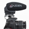 AZDEN - Microphone SMX30 Vidéo pro mono/stéréo avec prise Jack 3.5mm