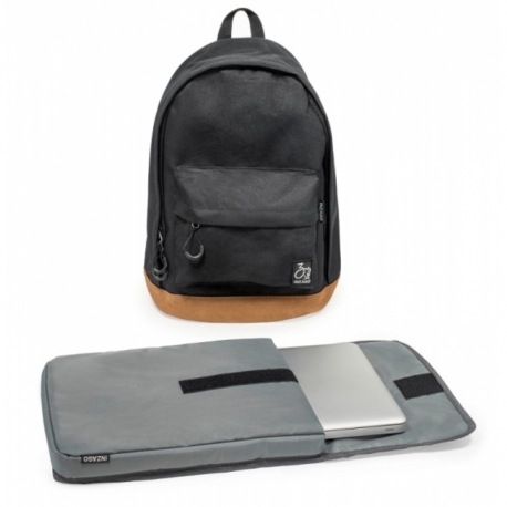 Inzago - Sac à dos Noir - Housse Laptop incluse