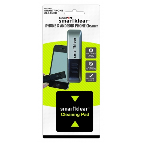 SmartKlear - Nettoyeur iPhone et Smartphone - Noir sans recharge