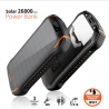 Powerbank à charge solaire fixe 1 panneau