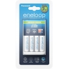 ENELOOP-Chargeur7hBQ-CC17 + 4 PilesAA-NiMh-1900Ah (piles blanches)
