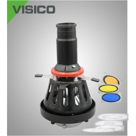 VISICO - Kit Snoot monture Bowens avec optique 85mm + accessoires