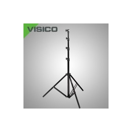 VISICO-Pied d'éclairage amortisseur à air, haut 2,47m, support 4 Kgs