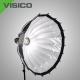 VISICO-Réflecteur fibre softbox SB-018, diam.70cm, 18 baleines, bowen