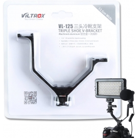 VILTROX - Adaptateur en V - triple griffe flash - VL125