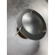 VISICO - Bol réflecteur gris Beauty dish, intérieur argenté