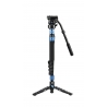 SIRUI - Monopode Carbone P-325FS avec stabilisateurs et tête VH10