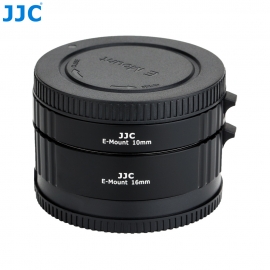 JJC - Jeu de 2 tubes allonges 11-16mm Sony FE avec bouchons avant-arr