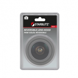 STARBLITZ - Pare-soleil rigide réversible pour objectif photo 55mm